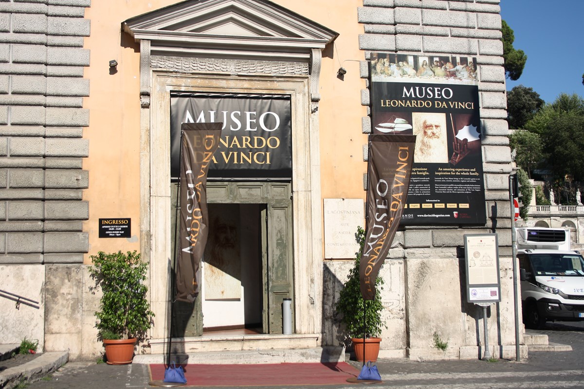 Leonardo Da Vinci Museum-piazza-del-popolo