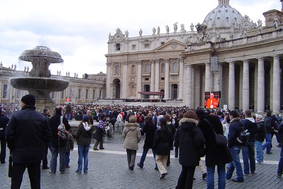 St Peters Square Pope