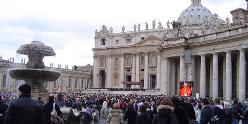 Pope at St Peters Square