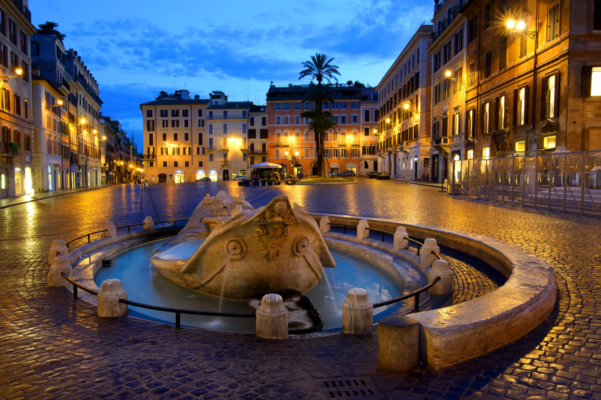 Piazza di Spagna in Rome