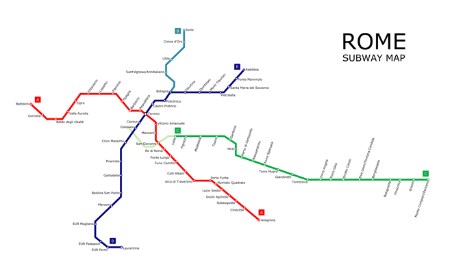 Light Rail Map Rome Rome Metro Map & How to Navigate Underground Transportation