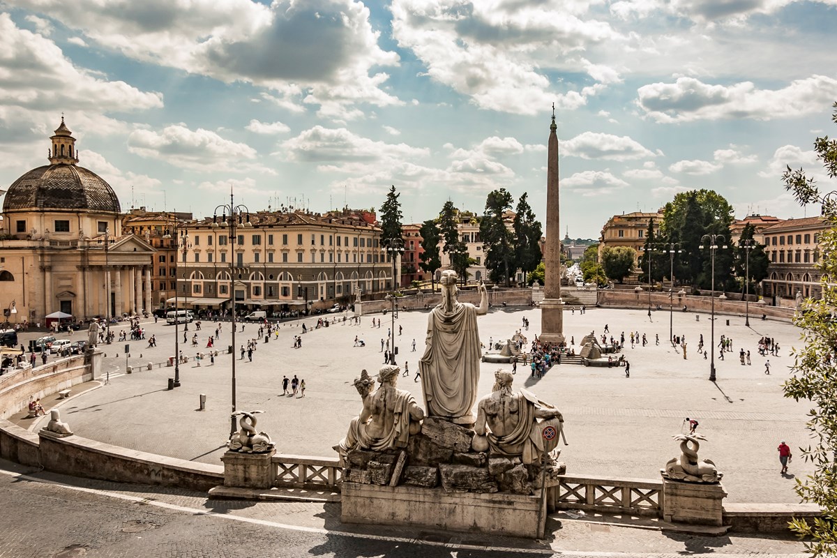 Piazza del Popolo, Among the Most Famous Squares in Rome