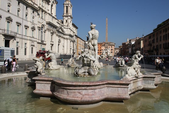 Fontana Del Moro Piazza Navona