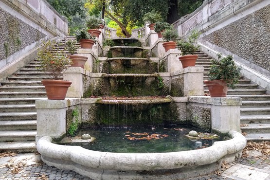botanic garden rome