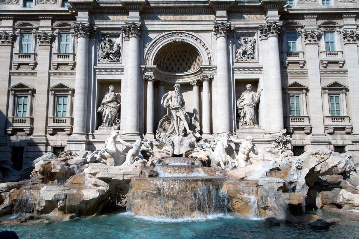 The Trevi Fountain