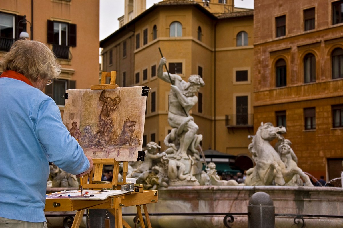 artist Piazza Navona