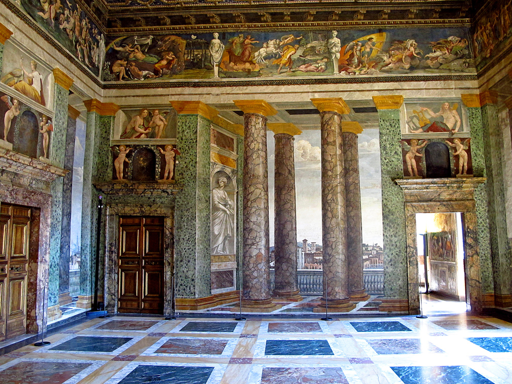 villa farnesina interior