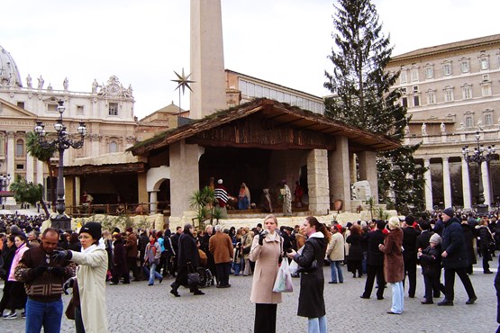 St Peters Square Nativity Scene