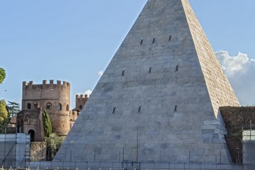 Pyramid Of Cestius Rome